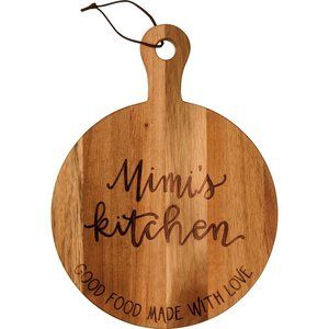 Mimi's Kitchen new wood Cutting Board